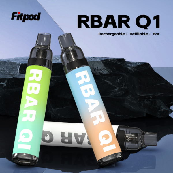 2 【果汁公園】FITPOD RBAR Q1 手感漆面 可重複注油一次性 ❀