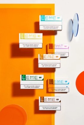 總1 LEME樂美美版加熱菸煙彈 通用IQOS主機