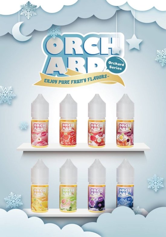 總2 日本Orchard 果園系列 煙油 30ml (30-50mg)