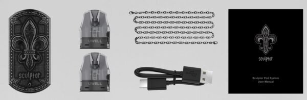 1736687337546 UWELL SCULPTOR 雕塑家 11W 配飾主機