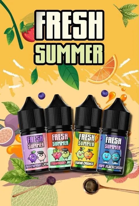 不涼系列 FRESH SUMMER系列 煙油 30ml (0-50mg)
