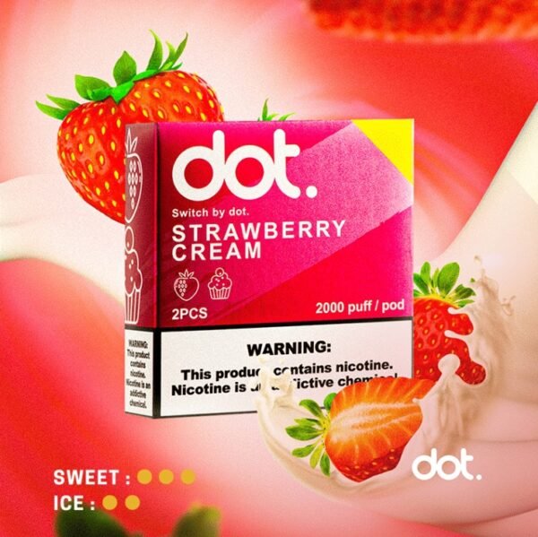 草莓奶昔 DOT Switch 佩特里 拋棄式 煙彈