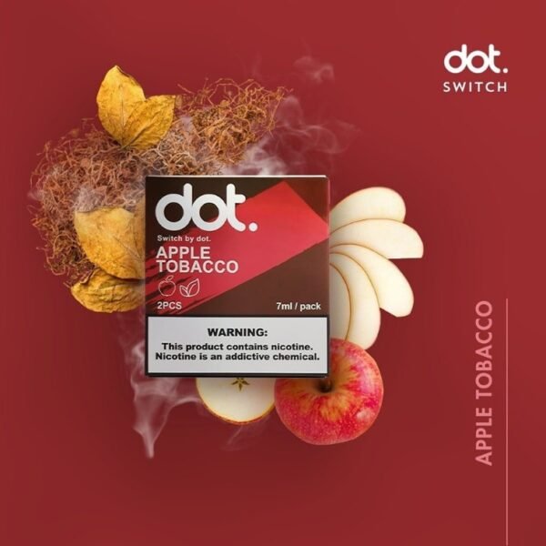 蘋果菸草 DOT Switch 佩特里 拋棄式 煙彈