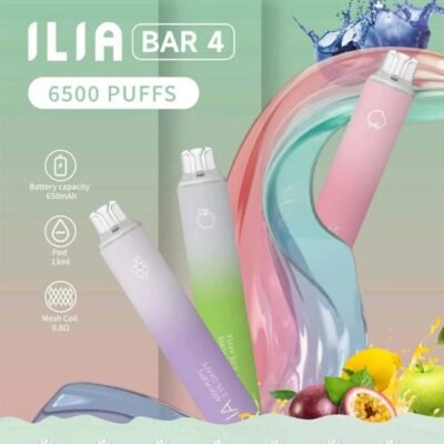 ILIA BAR4 哩亞 6500口 一次性主機
