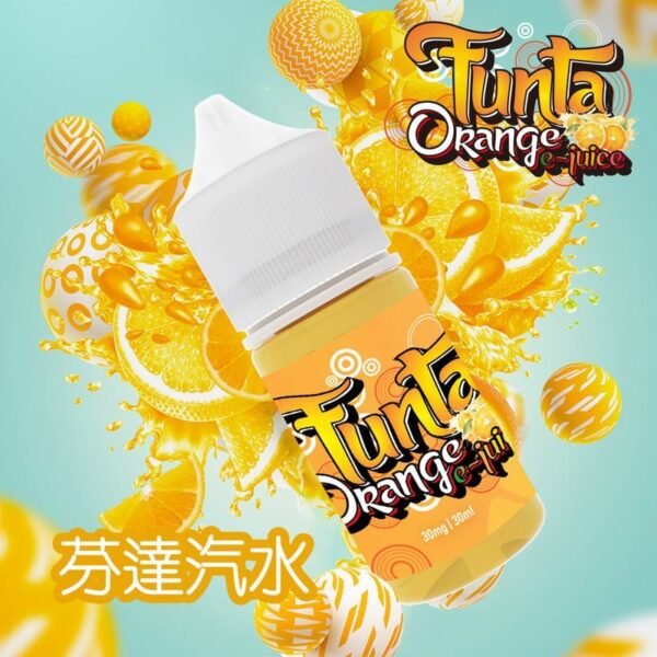 橘子汽水 (2) FUNTA 芬達橘子汽水 煙油 30ml(30-50mg)