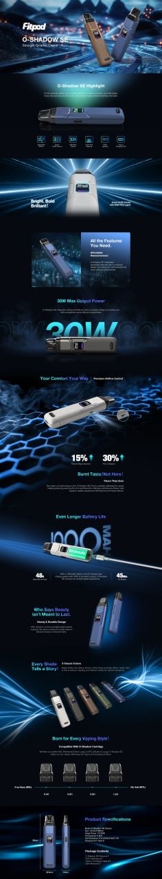 主機介紹圖 FITPOD O-SHADOW SE 小蠻牛Xilm通用