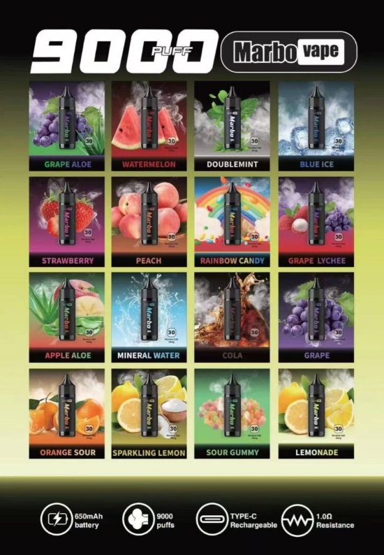 1752233695761 泰國熱門款 Marbo 9000口 一次性主機