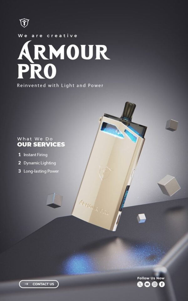 將軍PRO(金) 將軍 SAMURAI Armour PRO 發光科技