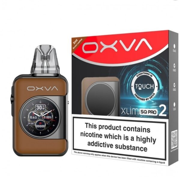 皮革棕盒 OXVA Xlim SQ Pro2 旗艦小蠻牛方形主機